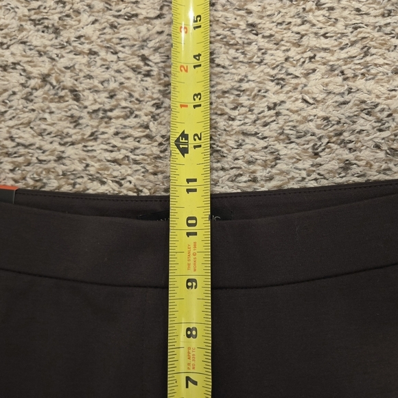 Banana Republic Ponte Pant High Rise Brown Size 8 Stretch Waist - Picture 12 of 16